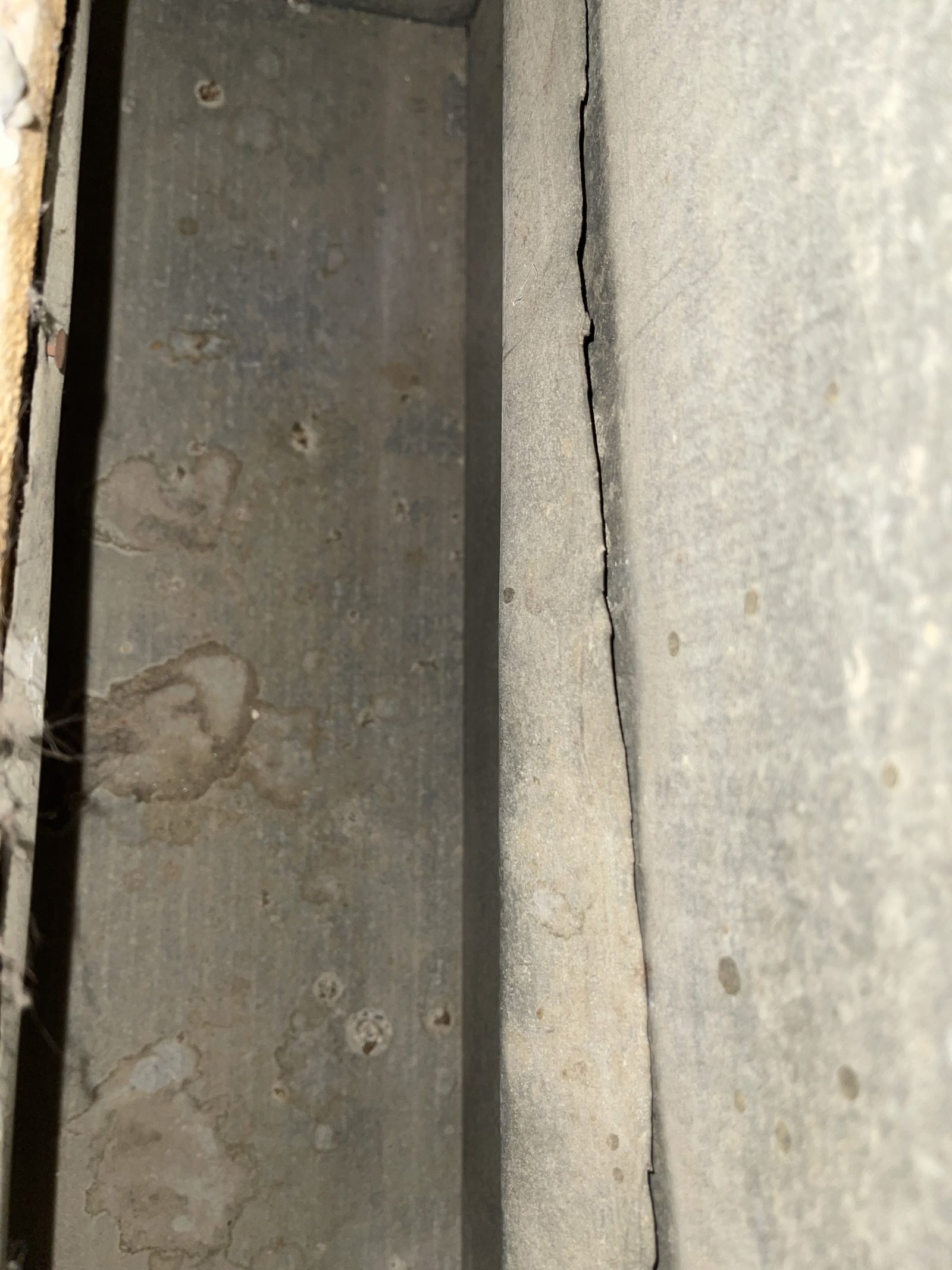 Duct interior after cleaning in Newmarket