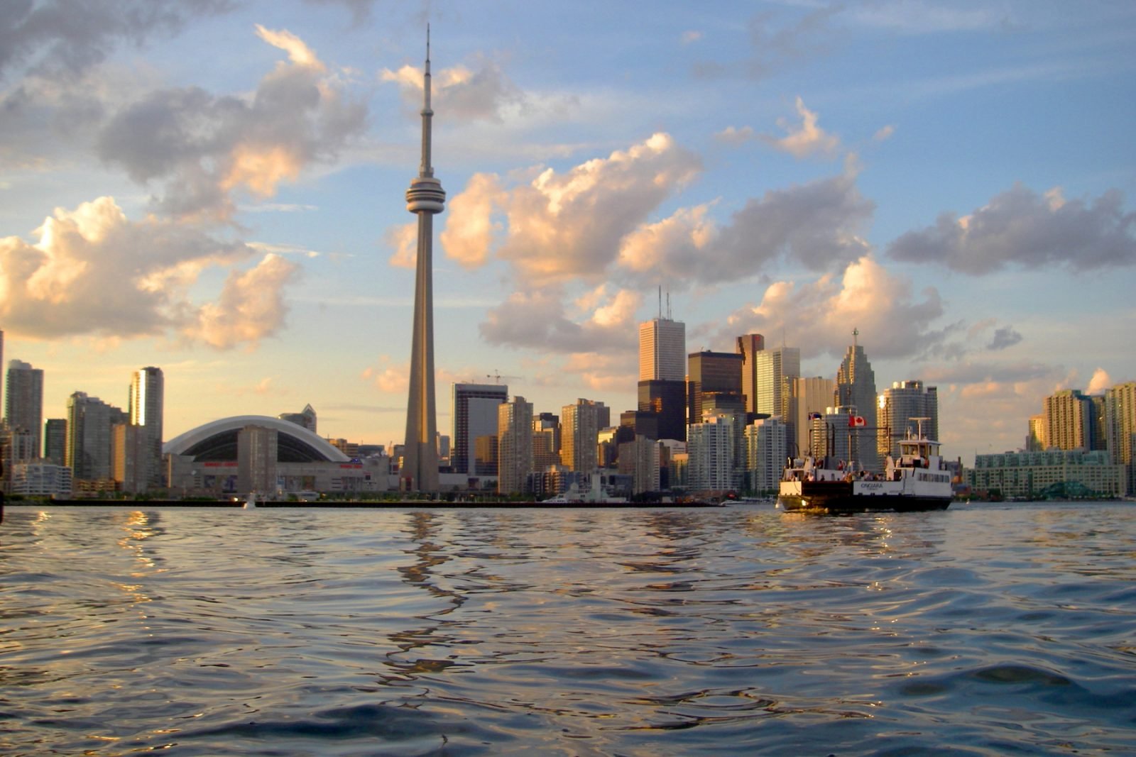 Toronto Skyline from Harbour, Ontario