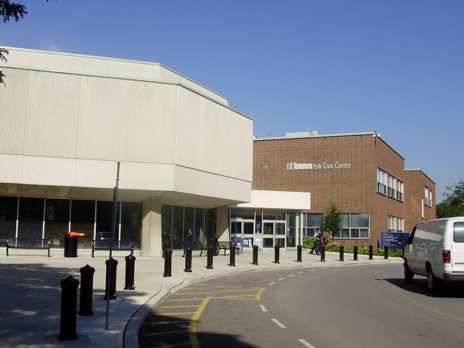 York Civic Centre, once the seat of municipal government in the former City of York, Toronto, Ontario